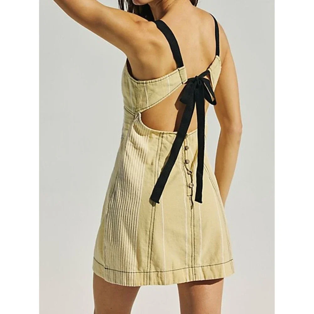 Free People soft yellow